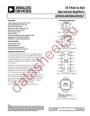 AD8566ARM-R2 datasheet  